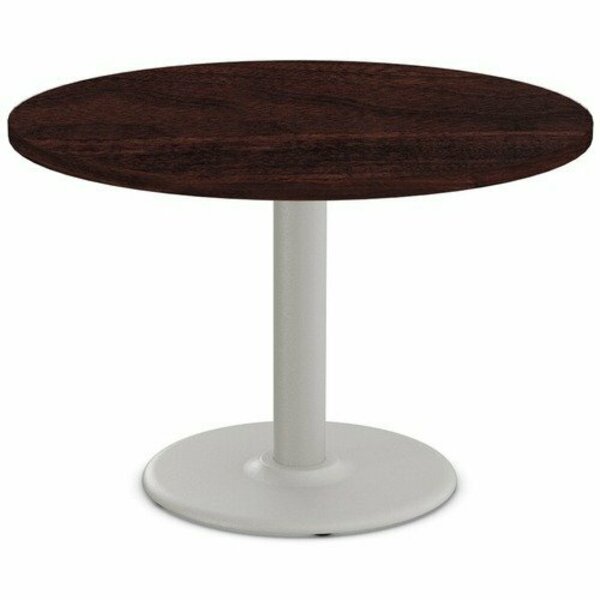 Special-T Table, Round, 42in Dia x 42in, Fog Gray Base/ Espresso Top SCTCANT242BHGES